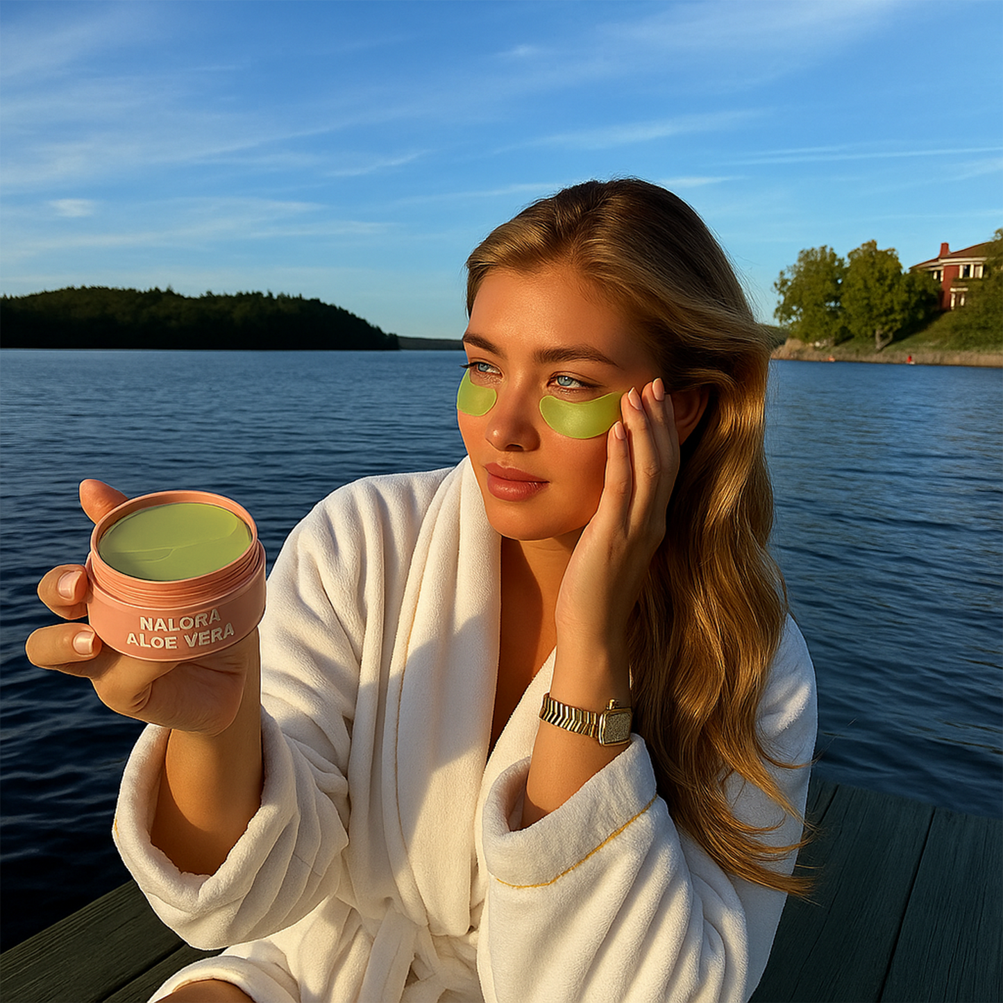 SmoothEyes™ | Aloe Vera ögonmask